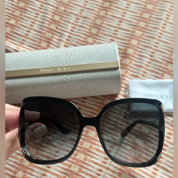 Jimmy Choo | Accessories | Womens Black Sunglasses With  display picture 1